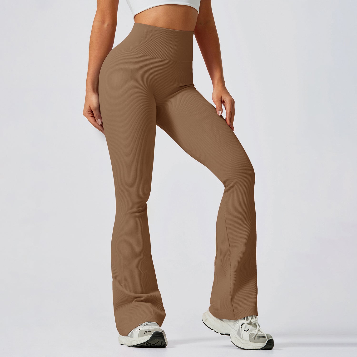 TIMEOFFPantalones de yoga de tira de moda
