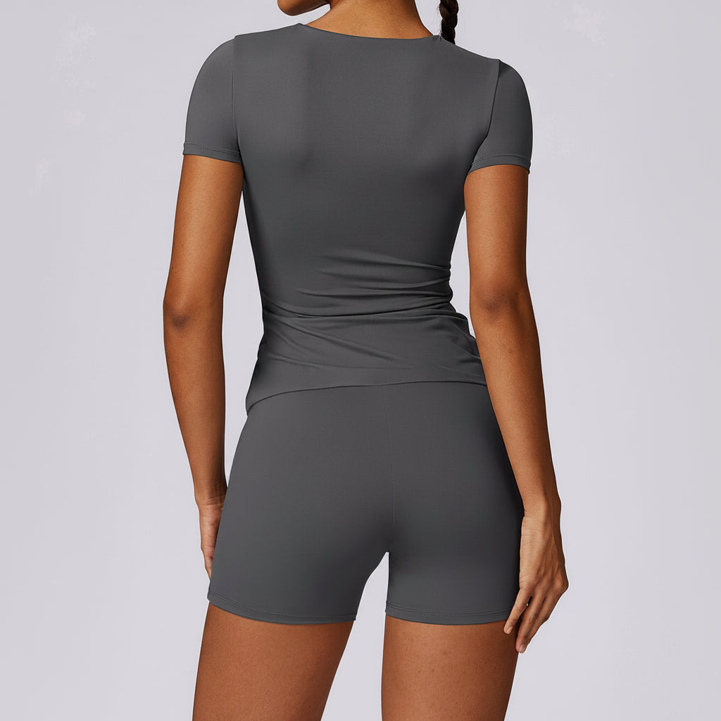 Entrenamiento Gimnasio Equipo cuello Outfits