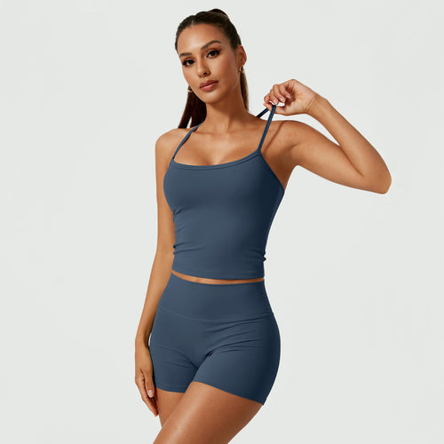 TIMEOFF Conjunto tirantes y pantalones cortos