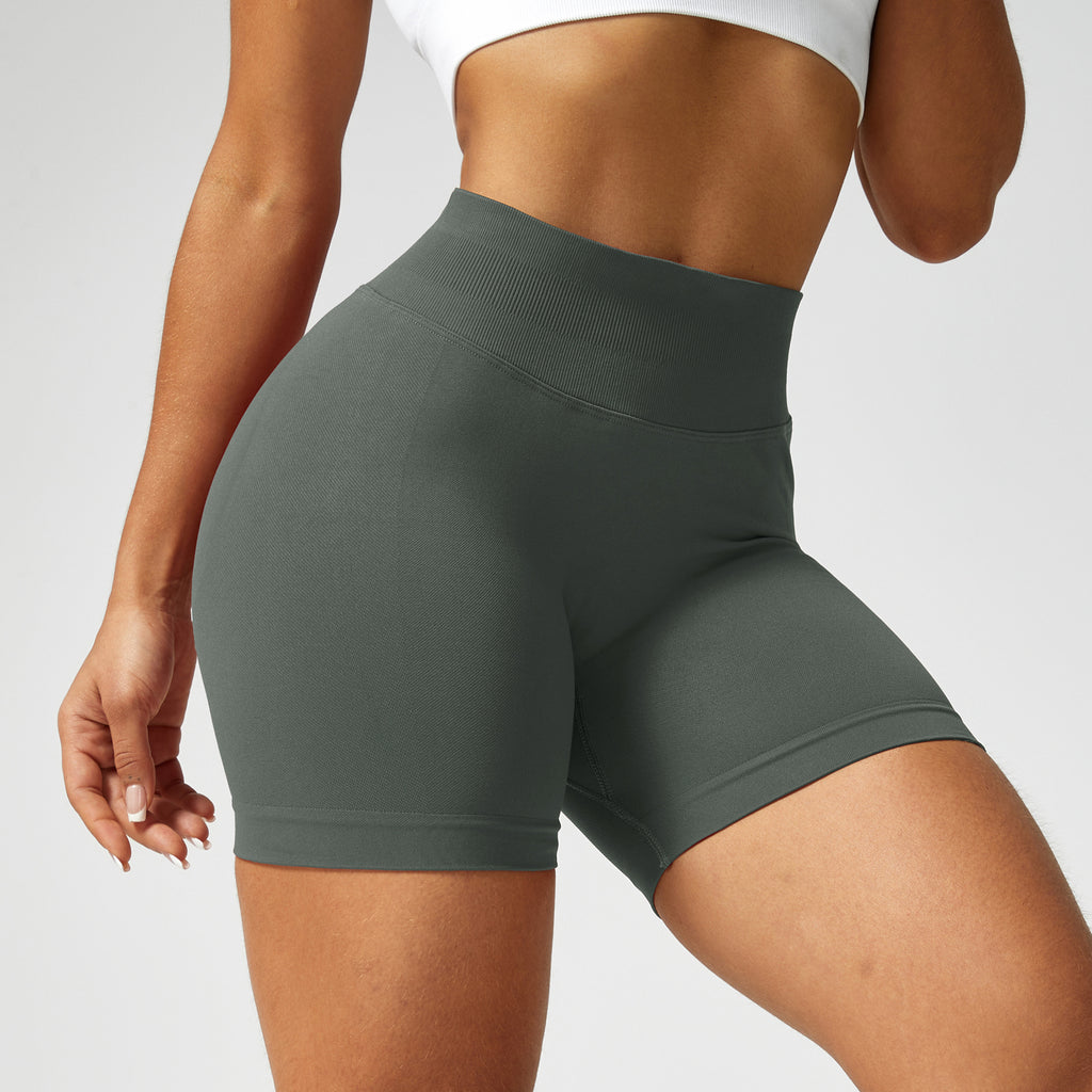 TIMEOFF Pantalones cortos de cintura alta para la cadera