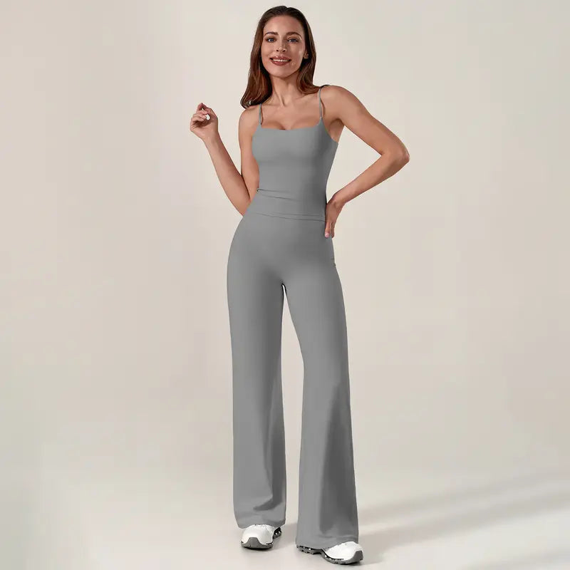 TIMEOFF Women's 2-Piece Athleisure Workout Set for Women - Adjustable Strap Tank Top & Leggings, Buttery Soft 4-Way Stretchy Fabric, Butt-Lifting, Tummy Control, Non-Slip, Breathable, Ideal for Yoga, Gym, Workout Sets For Women, Tank Tops,summerwins
