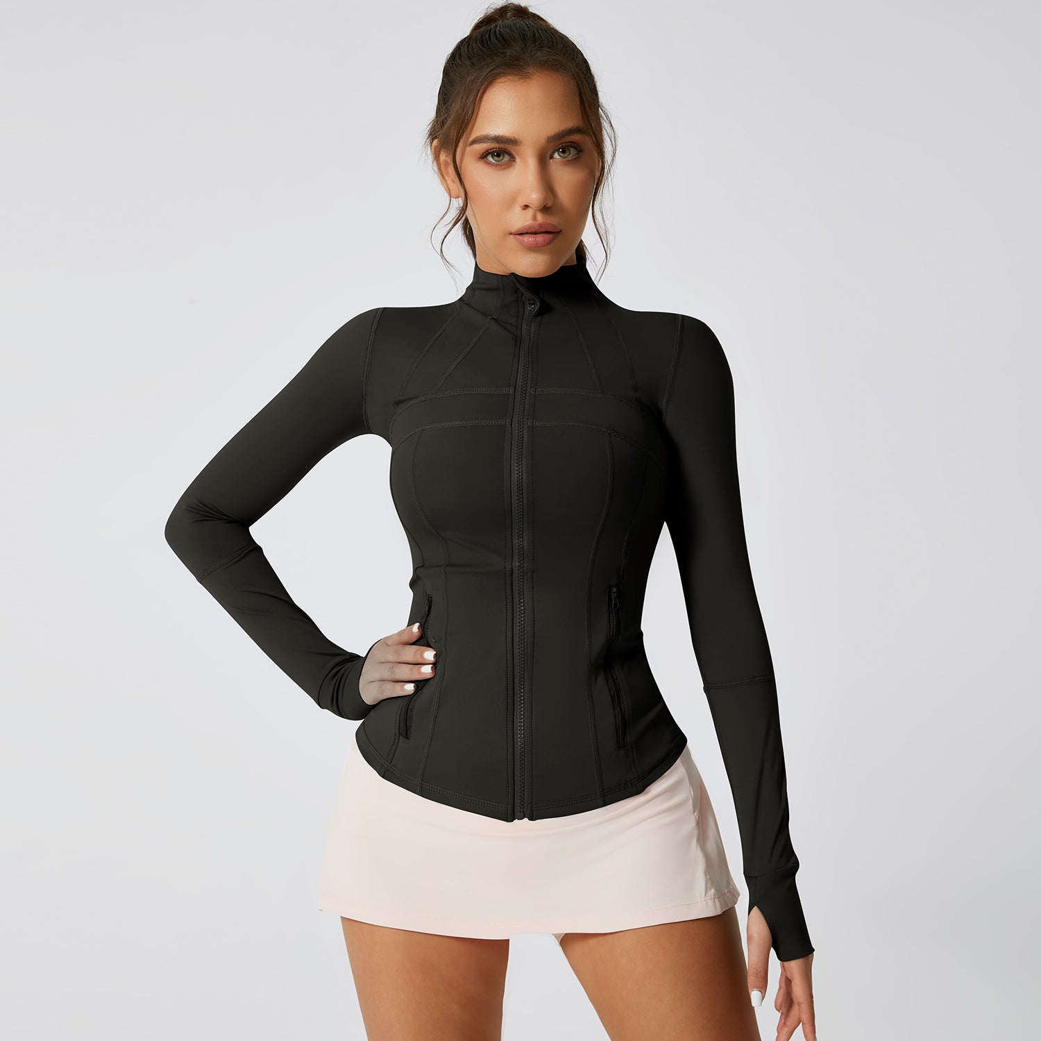 TIMEOFFChaqueta deportiva ajustada para mujer