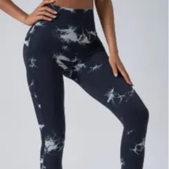 pantalones deportivos de moda pantalones ajustados teñidos de tie