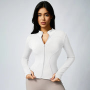 Ejercicio Ropa Cuello de la tripulación Casual Elástico Fitness Correr Ropa