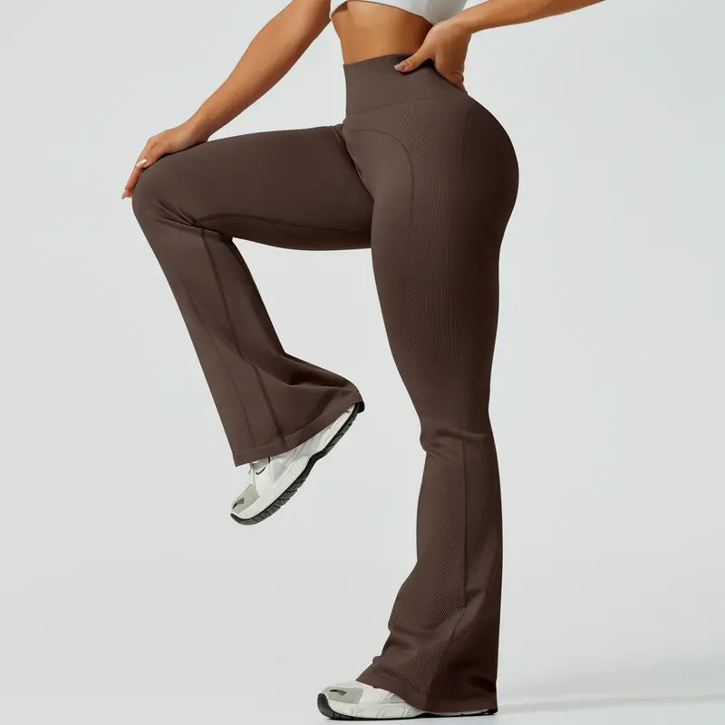 Mujeres alta cintura cadera liftingand abdominal compresión pantalones