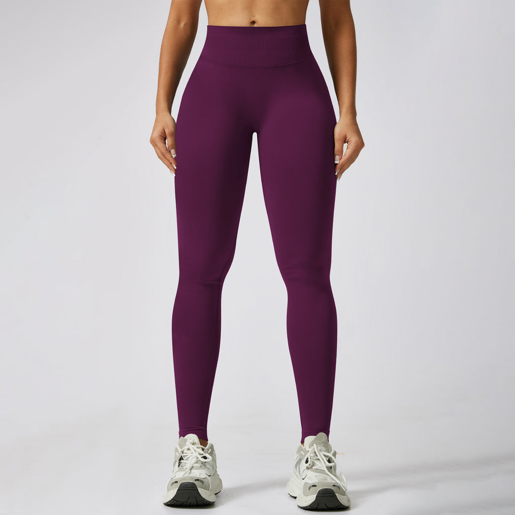 TIMEOFF Pantalones de yoga de cintura alta que levantan la cadera