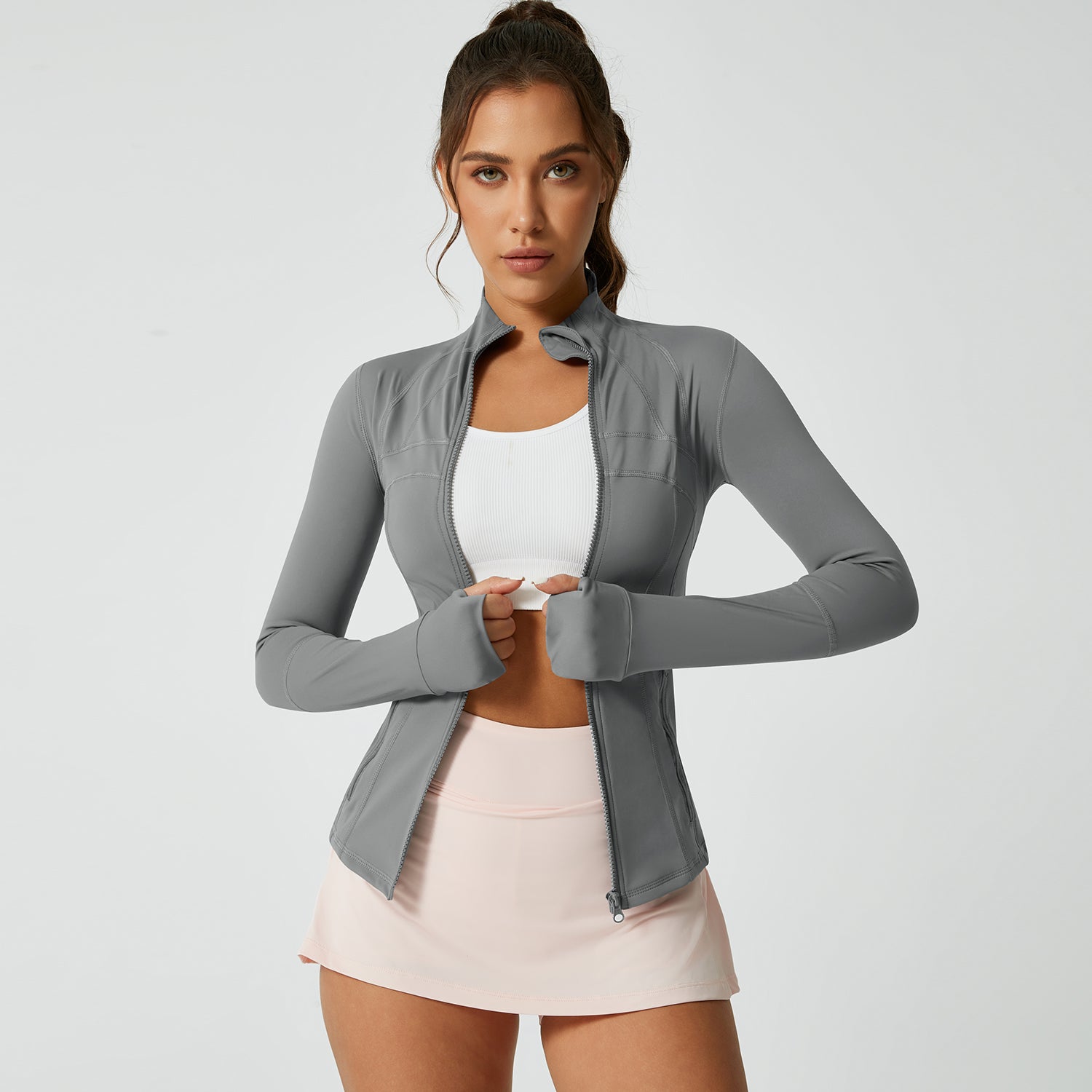 TIMEOFFChaqueta deportiva ajustada para mujer