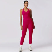 TimeOFF Women's Crisscross Back Tank & High-Waist Butt-Lift Leggings Set , Quick-Dry, Moisture-Wicking , Yoga, Gym & Fitness Workouts , Stylish Activewear for Women,sweatsuit set outfit,comfort sweat set,sweatsuits women,summerwins