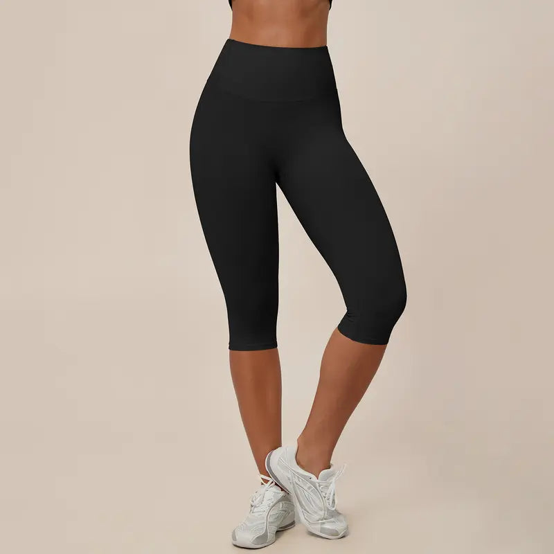 TIMEOFF Women's Capri Workout Leggings
