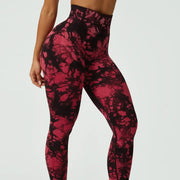 pantalones deportivos de moda pantalones ajustados teñidos de tie