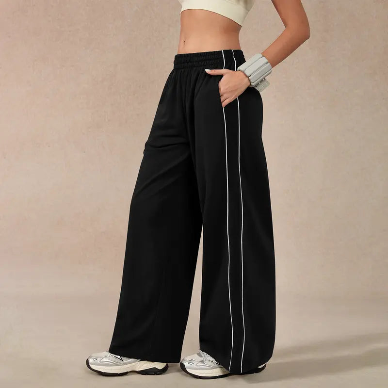 TIMEOFF Women's Baggy Wide-Leg Bottoms
