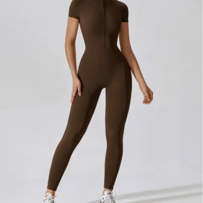 Ropa ajustada de mujer, cremallera de moda avanzada
