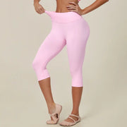TIMEOFF Women's High Waist Capri Leggings - 4-Way Stretch Butt-Lifting High Hip Bottoms, Seamless Breathable Fabric, Tummy Control, Non-Slip Elastic Waistband, No Ride-Up | Ideal for Yoga, Gym | Women's Clothes, Clothes