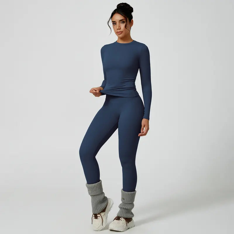 Conjunto deportivo para mujer cintura alta