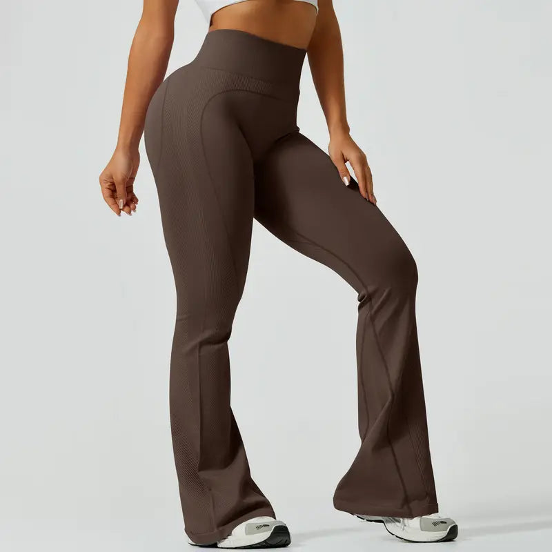 Mujeres alta cintura cadera liftingand abdominal compresión pantalones