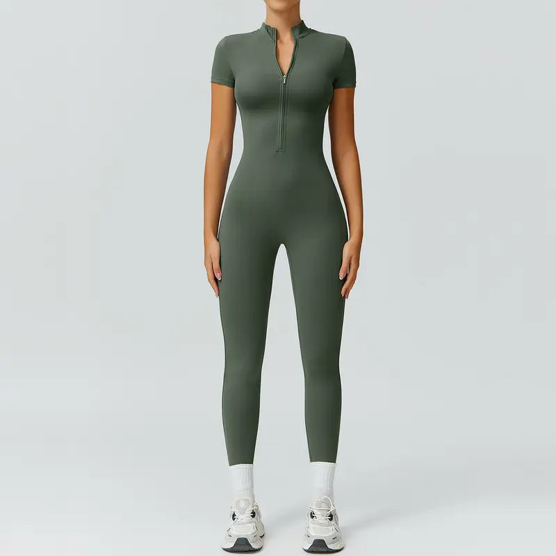 Ropa ajustada de mujer, cremallera de moda avanzada