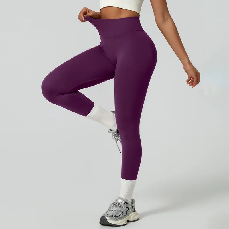 TIMEOFF Women's High-Waist Compression Leggings