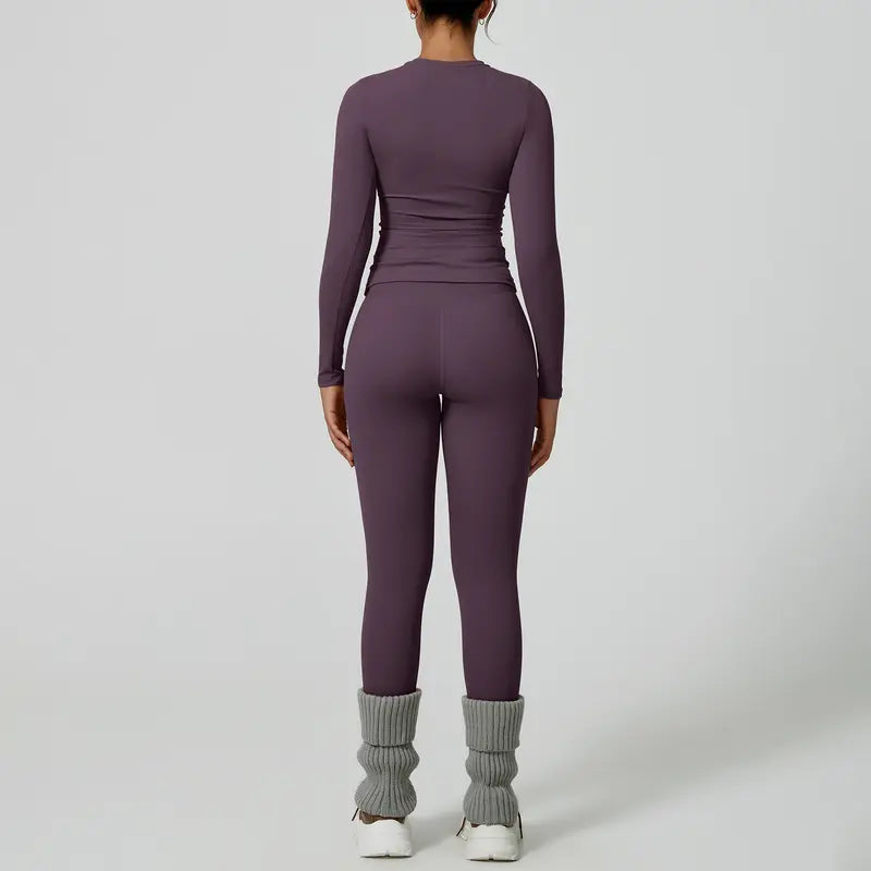 Conjunto deportivo para mujer cintura alta