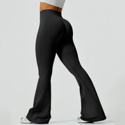 Mujeres alta cintura cadera liftingand abdominal compresión pantalones