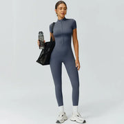 Ropa ajustada de mujer, cremallera de moda avanzada