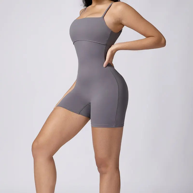 Puede ajustar la ropa deportiva de correas para hombros hueca