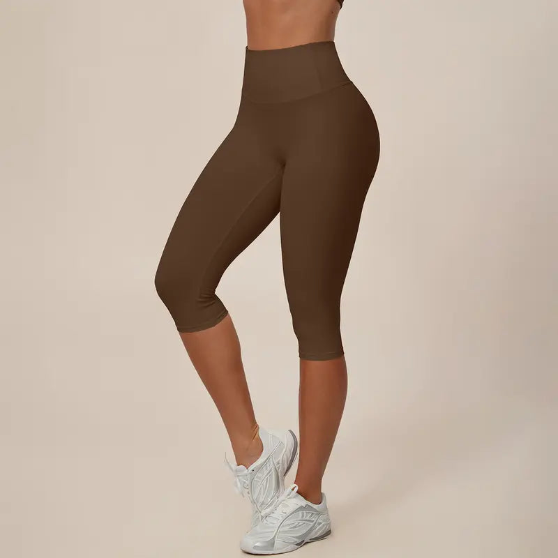 TIMEOFF Women's Capri Workout Leggings