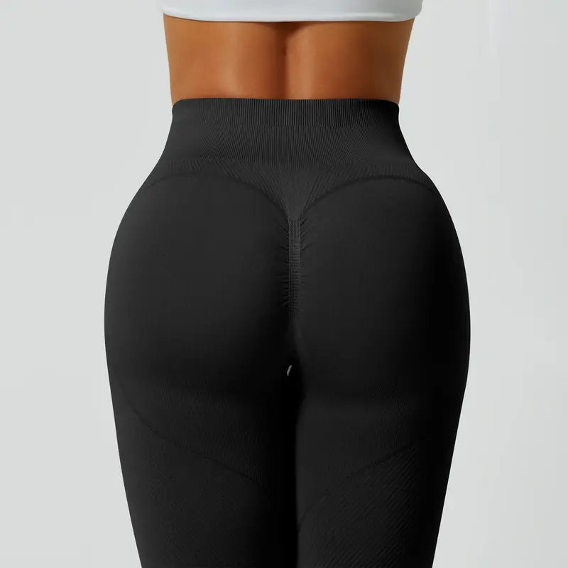 Mujeres alta cintura cadera liftingand abdominal compresión pantalones