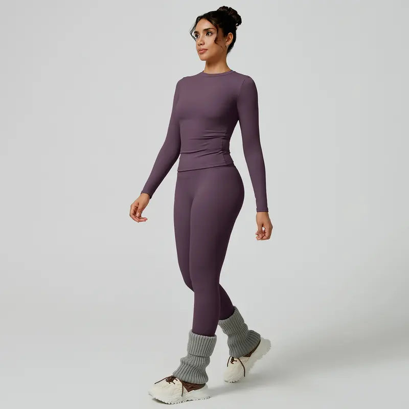 Conjunto deportivo para mujer cintura alta