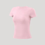 Playera Deportiva Mujer Manga Corta Ajustada
