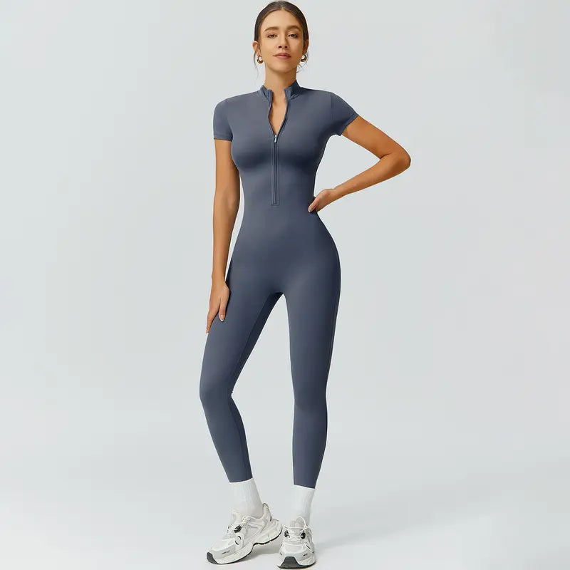 Ropa ajustada de mujer, cremallera de moda avanzada