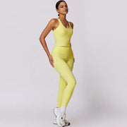 TimeOFF Women's Crisscross Back Tank & High-Waist Butt-Lift Leggings Set , Quick-Dry, Moisture-Wicking , Yoga, Gym & Fitness Workouts , Stylish Activewear for Women,sweatsuit set outfit,comfort sweat set,sweatsuits women,summerwins
