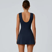 vestido de una sola pieza encaje de alta moda Vestido de gimnasio Trajes