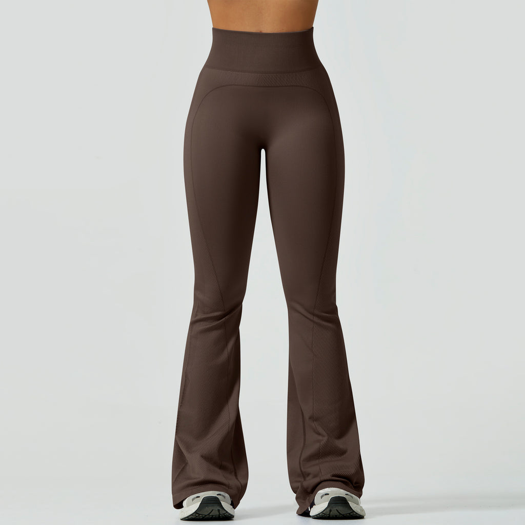 TIMEOFFPantalones de cintura alta y pierna ancha