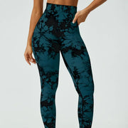 pantalones deportivos de moda pantalones ajustados teñidos de tie