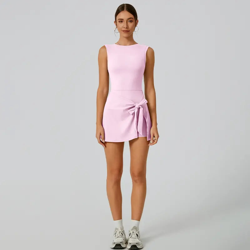 vestido de una sola pieza encaje de alta moda Vestido de gimnasio Trajes
