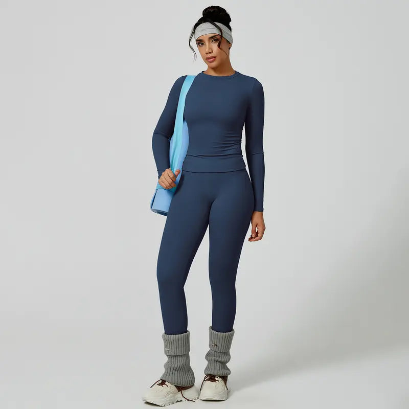 Conjunto deportivo para mujer cintura alta