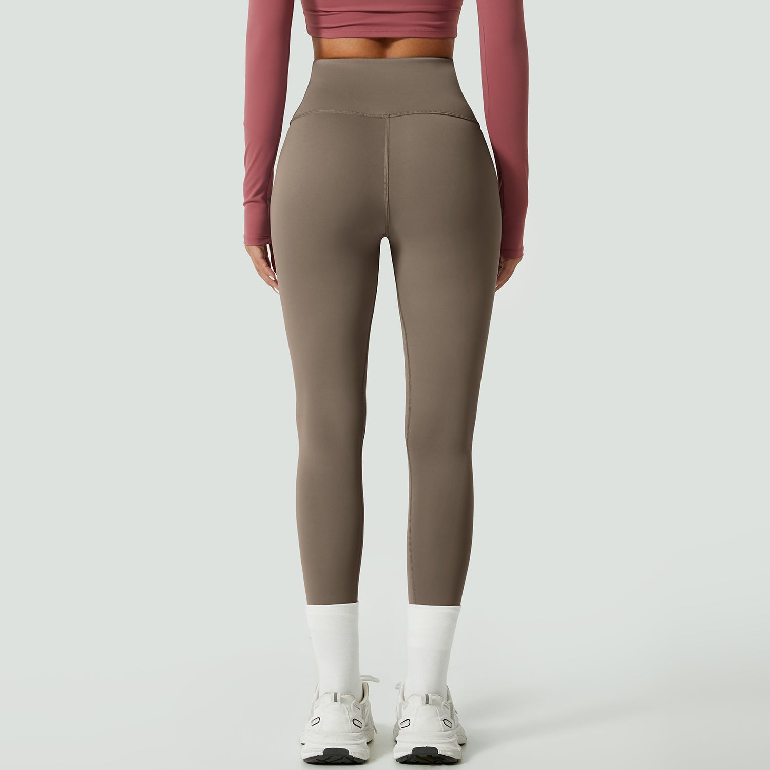 TIMEOFF Pantalones de yoga ajustados con cintura alta